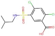 2,4-Dichloro-5-[[(2-methylpropyl)amino]sulfonyl]benzoic acid