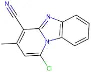 1-Chloro-3-methylpyrido[1,2-a]benzimidazole-4-carbonitrile