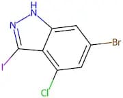 6-Bromo-4-chloro-3-iodo-1H-indazole