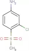 3-Chloro-4-(methylsulphonyl)aniline