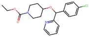 Ethyl 4-((4-chlorophenyl)(pyridin-2-yl)methoxy)piperidine-1-carboxylate