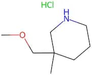 3-(Methoxymethyl)-3-methylpiperidine hydrochloride