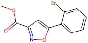 Methyl 5-(2-bromophenyl)-1,2-oxazole-3-carboxylate