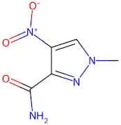 1-Methyl-4-nitro-1H-pyrazole-3-carboxamide