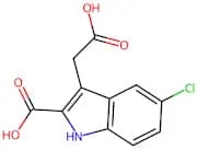 3-(Carboxymethyl)-5-chloro-1H-indole-2-carboxylic acid