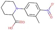 1-(3-Methyl-4-nitrophenyl)piperidine-2-carboxylic acid