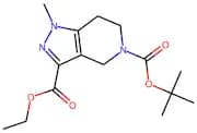 5-(tert-Butyl) 3-ethyl 1-methyl-1,4,6,7-tetrahydro-5H-pyrazolo[4,3-c]pyridine-3,5-dicarboxylate