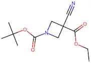 1-(tert-butyl) 3-ethyl 3-cyanoazetidine-1,3-dicarboxylate