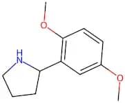 2-(2,5-Dimethoxyphenyl)pyrrolidine