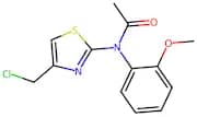 n-[4-(chloromethyl)-1,3-thiazol-2-yl]-n-(2-methoxyphenyl)acetamide
