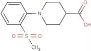 1-[2-(Methylsulphonyl)phenyl]piperidine-4-carboxylic acid