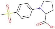 1-[4-(Methylsulphonyl)phenyl]pyrrolidine-2-carboxylic acid