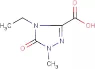 4,5-Dihydro-4-ethyl-1-methyl-5-oxo-1H-1,2,4-triazole-3-carboxylic acid