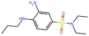 3-Amino-n,n-diethyl-4-(propylamino)benzene-1-sulfonamide