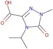 4,5-Dihydro-4-isopropyl-1-methyl-5-oxo-1H-1,2,4-triazole-3-carboxylic acid