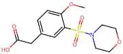 2-[4-methoxy-3-(morpholine-4-sulfonyl)phenyl]acetic acid