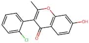 3-(2-Chlorophenyl)-7-hydroxy-2-methyl-4H-1-benzopyran-4-one