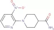 1-(3-Nitropyridin-2-yl)piperidine-4-carboxamide
