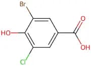 3-Bromo-5-chloro-4-hydroxybenzoic acid