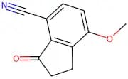 7-Methoxy-3-oxo-2,3-dihydro-1H-indene-4-carbonitrile