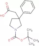 [1-(tert-Butoxycarbonyl)-3-phenylpyrrolidin-3-yl]acetic acid