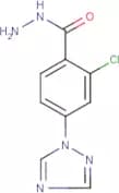 2-Chloro-4-(1H-1,2,4-triazol-1-yl)benzhydrazide