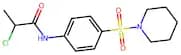 2-Chloro-n-[4-(piperidine-1-sulfonyl)phenyl]propanamide