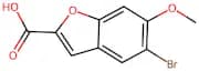5-bromo-6-methoxybenzofuran-2-carboxylic acid