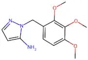 1-[(2,3,4-trimethoxyphenyl)methyl]-1h-pyrazol-5-amine