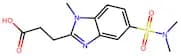 3-[5-(dimethylsulfamoyl)-1-methyl-1h-1,3-benzodiazol-2-yl]propanoic acid
