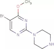 5-Bromo-4-methoxy-2-(piperazin-1-yl)pyrimidine