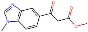 Methyl 3-(1-methyl-1h-benzo[d]imidazol-5-yl)-3-oxopropanoate