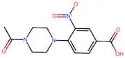 4-(4-Acetylpiperazin-1-yl)-3-nitrobenzoic acid