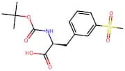 (S)-2-((tert-Butoxycarbonyl)amino)-3-(3-(methylsulfonyl)phenyl)propanoic acid