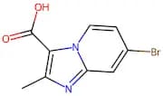 7-Bromo-2-methylimidazo[1,2-a]-pyridine-3-carboxylic acid