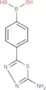 4-(5-Amino-1,3,4-thiadiazol-2-yl)benzeneboronic acid