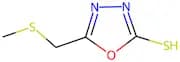 5-[(methylsulfanyl)methyl]-1,3,4-oxadiazole-2-thiol