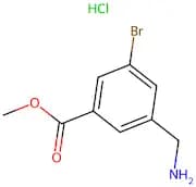 Methyl 3-(aminomethyl)-5-bromobenzoate hydrochloride