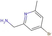 (4-Bromo-6-methylpyridin-2-yl)methanamine