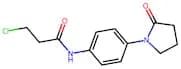 3-Chloro-n-[4-(2-oxopyrrolidin-1-yl)phenyl]propanamide