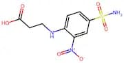 3-[(2-nitro-4-sulfamoylphenyl)amino]propanoic acid