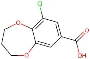 9-Chloro-3,4-dihydro-2h-1,5-benzodioxepine-7-carboxylic acid