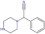 2-Phenyl-2-(piperazin-1-yl)acetonitrile