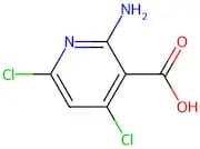 2-Amino-4,6-dichloronicotinic acid