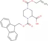 4-[(Allyloxy)carbonyl]piperazine-2-carboxylic acid, N1-FMOC protected