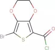 7-Bromo-2,3-dihydrothieno[3,4-b][1,4]dioxine-5-carbonyl chloride