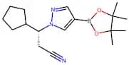 (R)-3-cyclopentyl-3-(4-(4,4,5,5-tetramethyl-1,3,2-dioxaborolan-2-yl)-1H-pyrazol-1-yl)propanenitrile