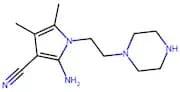 1H-Pyrrole-3-carbonitrile, 2-amino-4,5-dimethyl-1-[2-(1-piperazinyl)ethyl]-