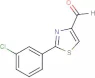 2-(3-Chlorophenyl)-1,3-thiazole-4-carboxaldehyde