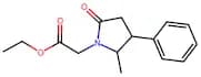 Ethyl 2-(2-methyl-5-oxo-3-phenylpyrrolidin-1-yl)acetate